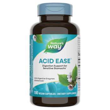 Поддержка пищеварения Nature's Way Acid Ease 180 капсул