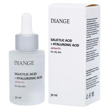 Diange Salicylic Acid + Hyaluronic Acid Facial Serum 30ml - buy, prices for COSMOS - photo 1