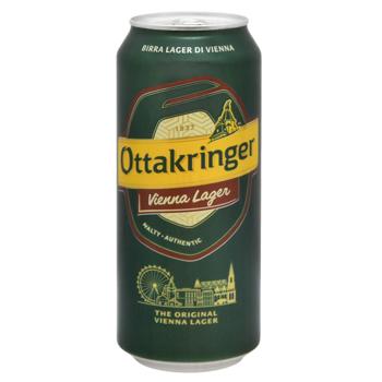 Пиво Ottakringer Vienna Lager полутемное фильтрованное 5,4% 0,5л - купить, цены на Эпицентр FOOD - фото 2