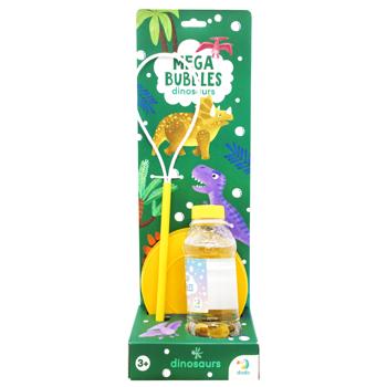Dodo Mega Bubbles Dinosaurs Soap Bubbles with Plate 450ml