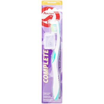 Auchan Toothbrush is an Improved Medium with Cap - buy, prices for - photo 4