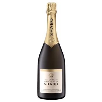 Вино ігристе Shabo Classic Brut біле брют 10,5-13,5% 0,75л - купити, ціни на КОСМОС - фото 1