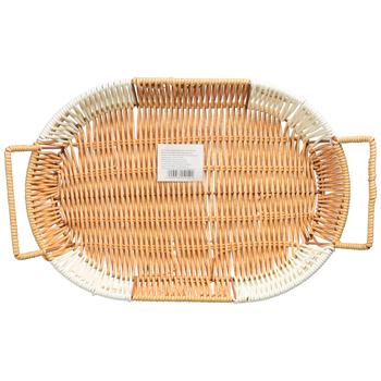 Wicker Fruit Bowl 34*23*4.5cm - buy, prices for - photo 2