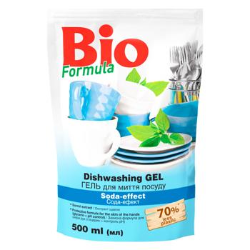 BIO Soda Effect Dishwashing Gel 500ml - buy, prices for - photo 1