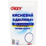 Відбілювач O'Key кисневий для білих речей 500г