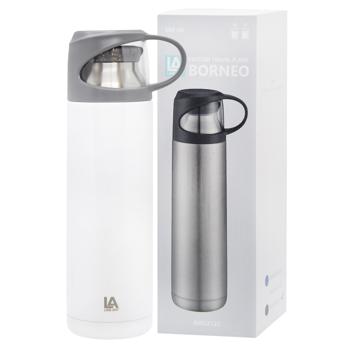 Line Art Borneo White Thermos 500ml - buy, prices for - photo 1