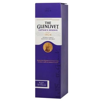 Віскі The Glenlivet Captains Reserve 40% 0,7л - купити, ціни на - фото 3