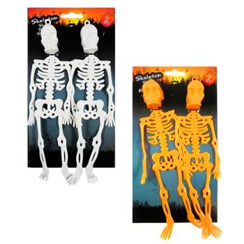 Набор украшений Скелеты 24см 2шт - купить, цены на Auchan - фото 3
