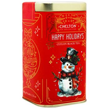 Chelton Happy Holidays Cheerful Snowman Black Tea 100g - buy, prices for METRO - photo 3