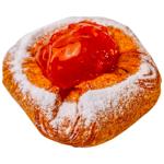 Даниш с абрикосовым джемом130г