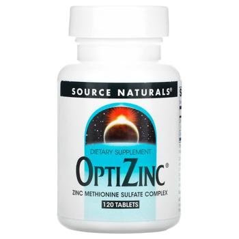 Source Naturals OptiZinc with Copper 120 tablets - buy, prices for Biotus - photo 1