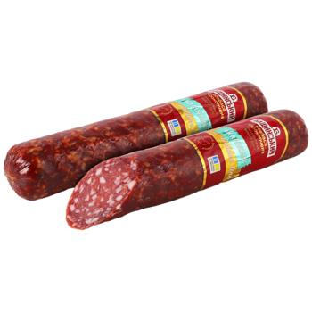 Baschinskiy Ukrayinska Raw Smoked Sausage High Grade 270g - buy, prices for Epicentr FOOD - photo 1