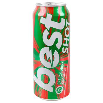 Напиток энергетический Best Shot Kiwi Cactus 0,5л