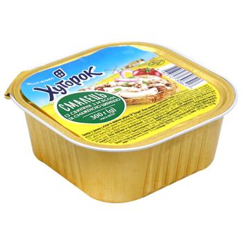 Смалець Хуторок свинина зі смаженою цибулею 300г - купити, ціни на ULTRAMARKET - фото 2