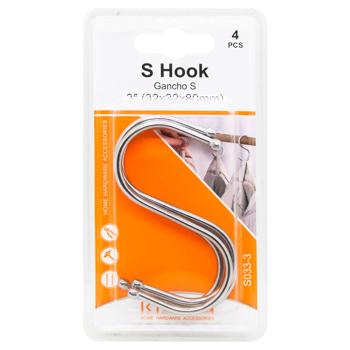 Zed Hooks Set 3.2x9cm 4pcs