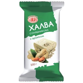 Lukas Sunflower Halva with Peanuts 200g - buy, prices for Epicentr FOOD - photo 1