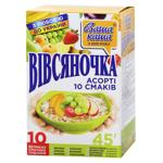 Каша овсяная Овсяночка ассорти 10 вкусов 45г х 10шт