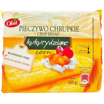 Obst Corn Crisp Bread 125g - buy, prices for COSMOS - photo 1