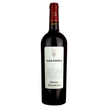 Baron Philippe de Rothschild Reserve Mouton Cadet Saint Emilion Red Dry Wine 13.5% 0.75l - buy, prices for - photo 1