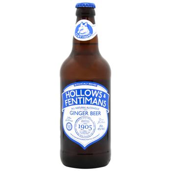 Hollows & Fentimans Ginger Beer 4% 500ml