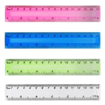 Klerk Plastic Ruler 15cm - buy, prices for Za Raz - photo 1