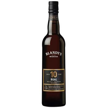 Blandy's Madeira Bual Medium Rich 10yo White Fortified Wine 19% 0.5l - buy, prices for WINETIME - photo 1