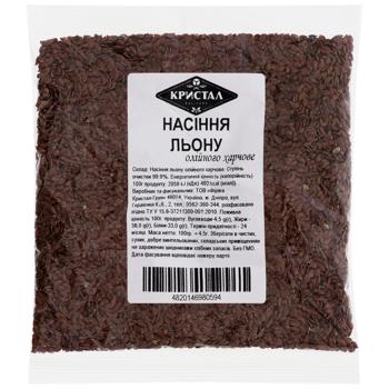 Насіння льону Кристал 100г - купити, ціни на Епіцентр FOOD - фото 1