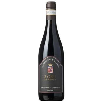 Guerrieri Rizzardi 3CRU Amarone della Valpolicella Red Dry Wine 16% 0.75l - buy, prices for COSMOS - photo 1