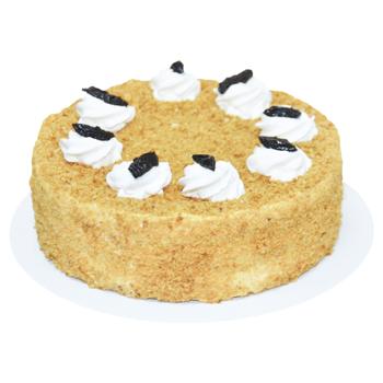 Торт Медовик с черносливом