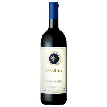 Вино Tenuta San Guido Sassicaia красное сухое 14% 0,75л - купить, цены на КОСМОС - фото 1