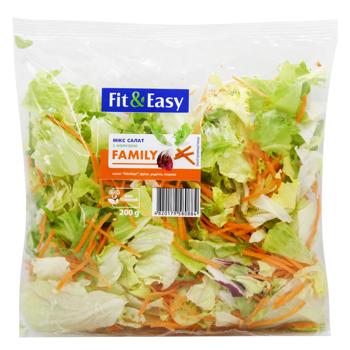 Смесь салатная Fit & Easy Family 200г