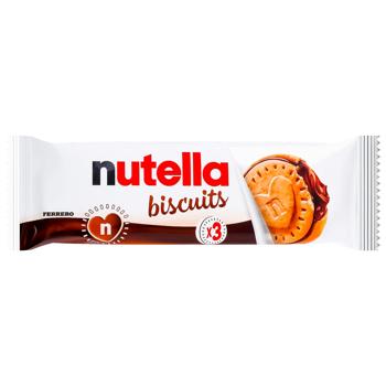 Печенье Biscuits Nutella ореховая паста и какао 41,4г - купить, цены на Восторг - фото 1