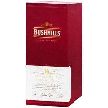 Віскі Bushmills 16 років 40% 0,7л - купити, ціни на WINETIME - фото 1
