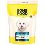 Корм сухой Home Food Гипоаллергенный с форелью и рисом для собак малых пород 1,6кг