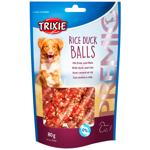 Trixie Premio Rice Duck Balls Dog Snack with Duck and Rice 80g
