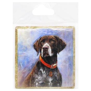 Square Decorative Dog Magnet 7.5cm - buy, prices for ULTRAMARKET - photo 4