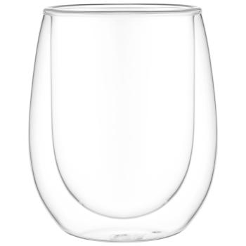 Ardesto AR2635BW Double Glass Cups 350ml 2pcs - buy, prices for Vostorg - photo 2