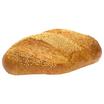 Батон з кунжутом 350г - купити, ціни на Чудо Маркет - фото 1