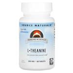 L-теанін Source Naturals 200мг 60 таблеток