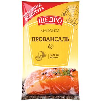 Майонез Щедро Провансаль 67% 600г