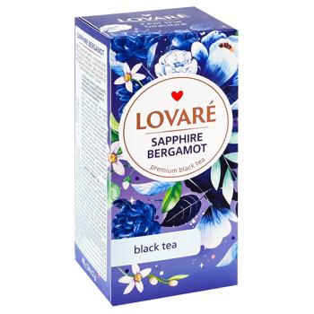 Lovare Sapphire Bergamot Black Tea 2g*24pcs - buy, prices for COSMOS - photo 4