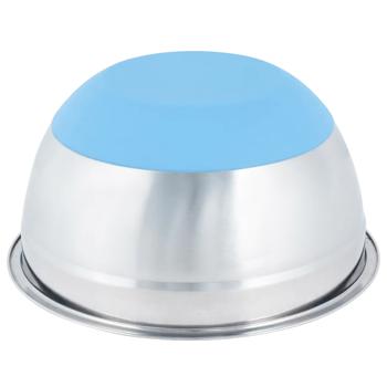 Kamille КМ4347 Steel Bowl with Silicone/Anti-slip Bottom 20cm - buy, prices for Supermarket "Kharkiv" - photo 2