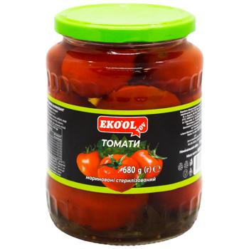 Помідори EKO'OL  мариновані 720мл - купити, ціни на МегаМаркет - фото 1