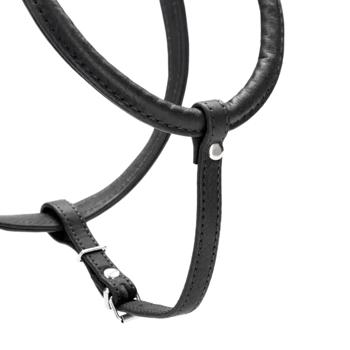 Hunter R&S Canadian UP Leather Dog Harness 50-56cm/18mm Black - buy, prices for MasterZoo - photo 2