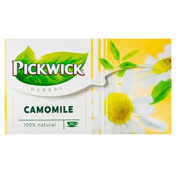 Чай травяной Pickwick Ромашка 1,5г*20шт - купить, цены на Чудо Маркет - фото 1