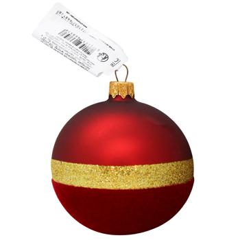 Куля з різдвяним декором Koopman 80мм - купить, цены на NOVUS - фото 2