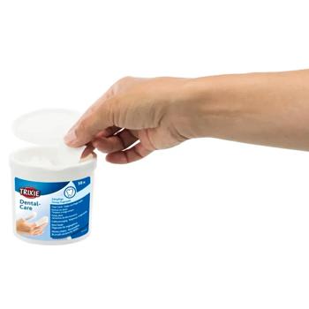 Trixie Dental-Care Teeth Wipes for Dogs and Cats with Mint 50pcs - buy, prices for MasterZoo - photo 2
