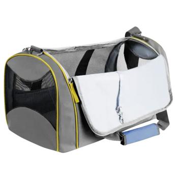 Сумка-переноска для котів та собак вагою до 9 кг Collar 51x24x25 см - синій - купить, цены на MasterZoo - фото 3