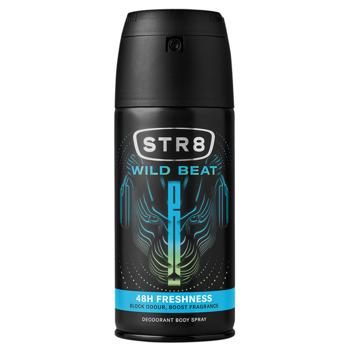 Дезодорант аэрозольный STR8 Wild Beat 150мл - купить, цены на NOVUS - фото 1