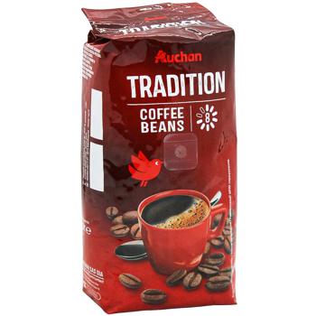 Кофе в зернах Auchan Традиционный 250г - купить, цены на - фото 3